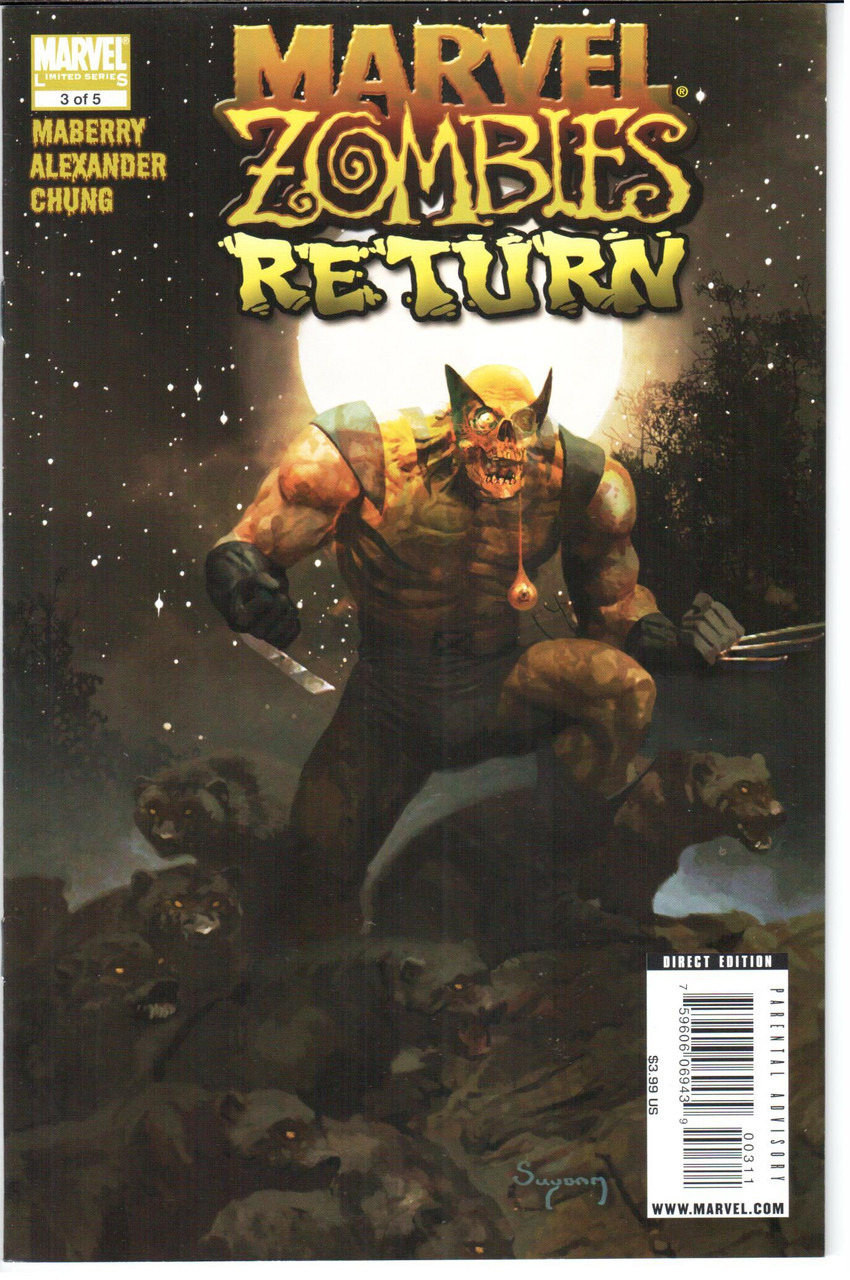 Marvel Zombies Return #3 NM- 9.2