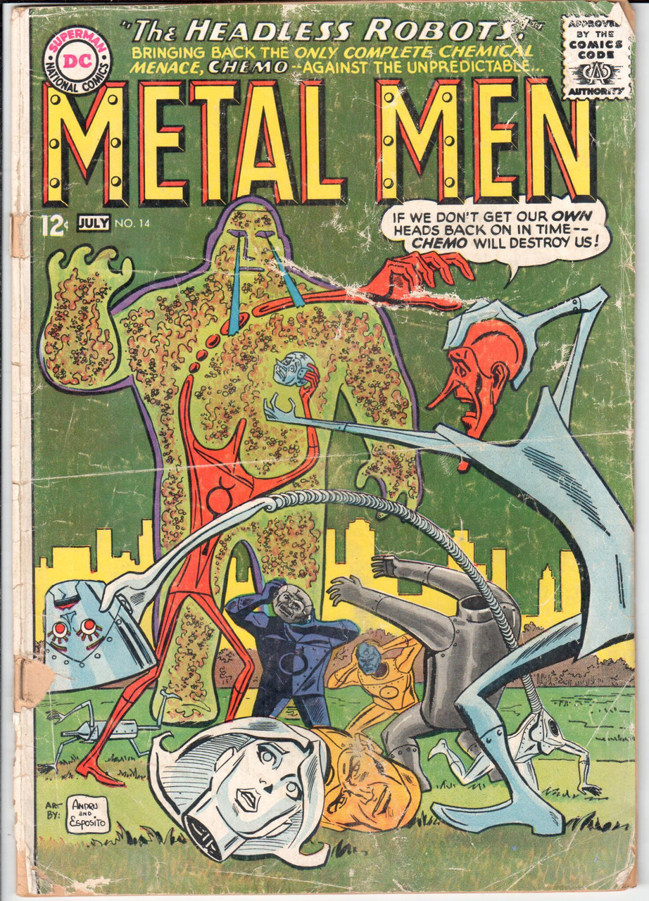 Metal Men (1963 Series) #14 FR 1.0