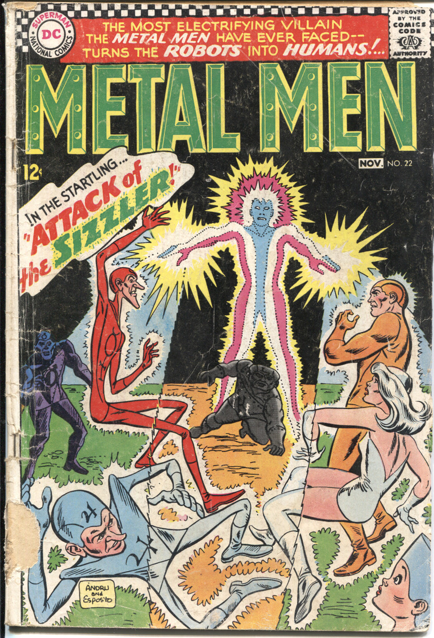 Metal Men (1963 Series) #22 GD 2.0