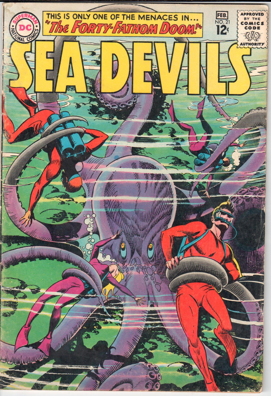 Sea Devils (1961 Series) #21 VG 4.0