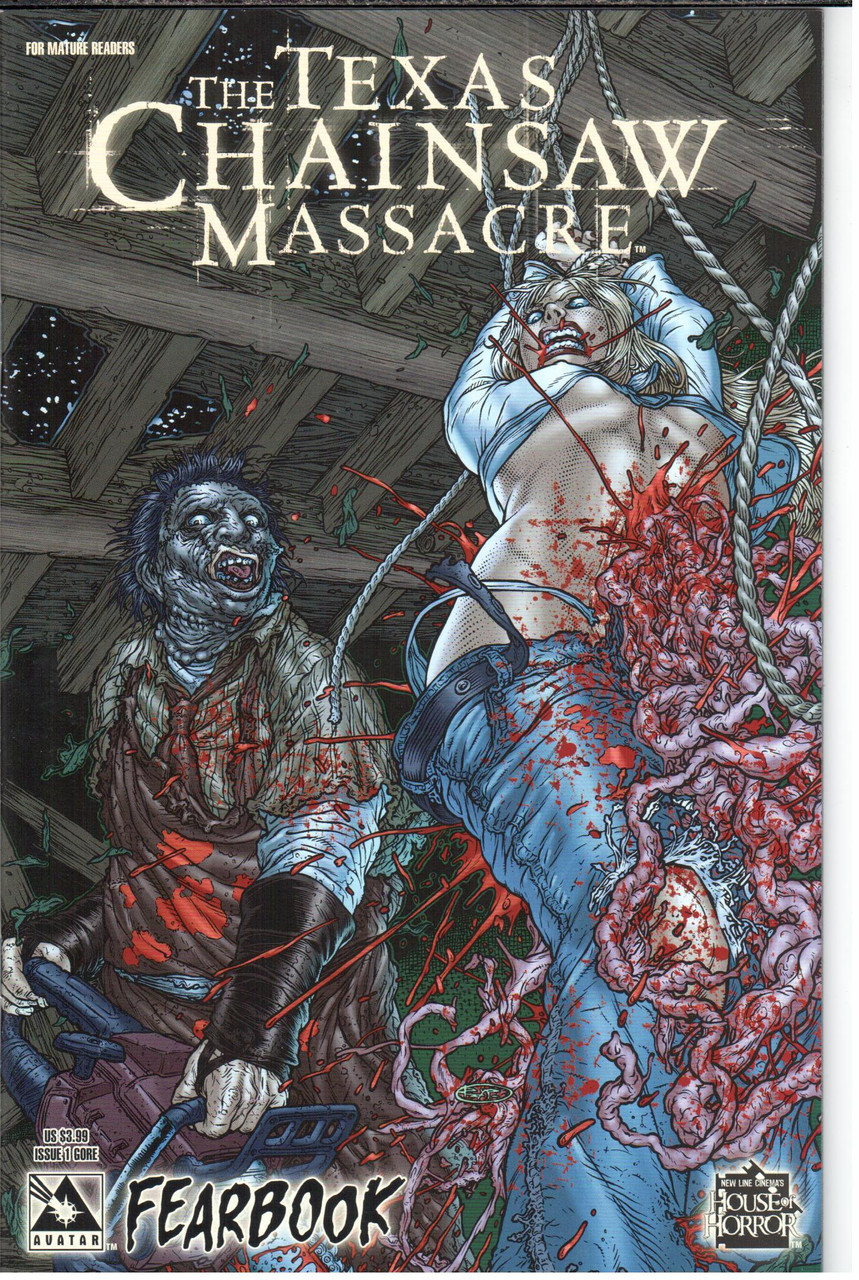 Texas Chainsaw Massacre Fearbook #1 Gore NM- 9.2