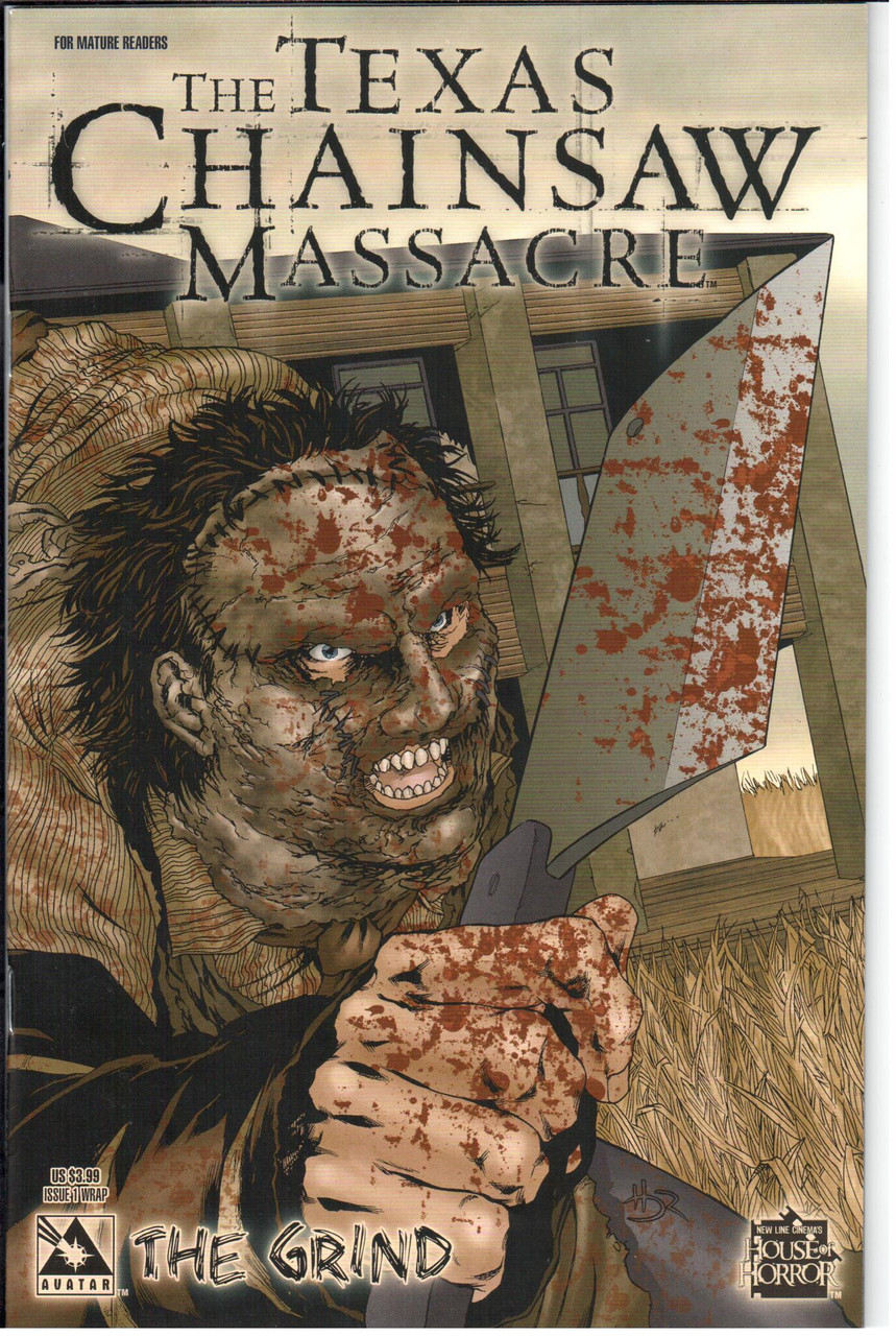 Texas Chainsaw Massacre The Grind #1 Wrap NM- 9.2