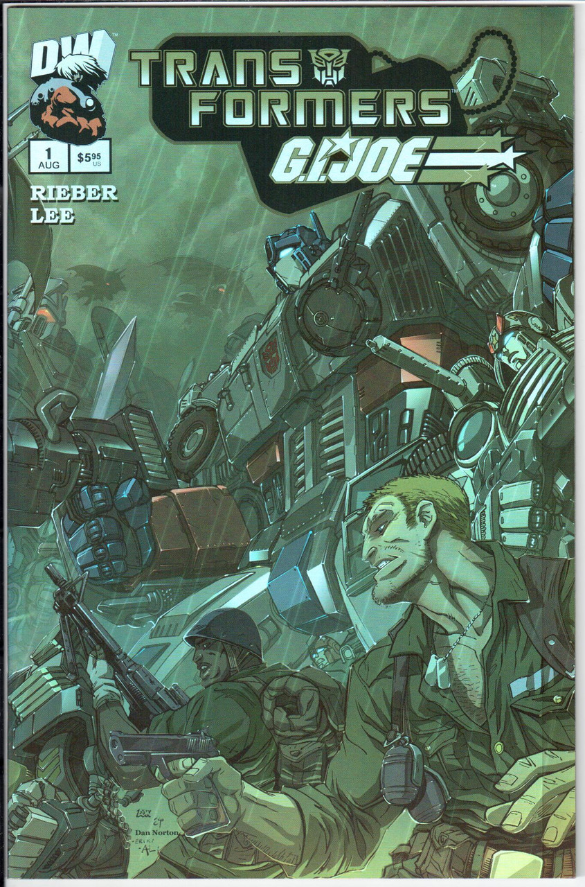 Transformers GI Joe ( 2003 Series) #1A NM- 9.2