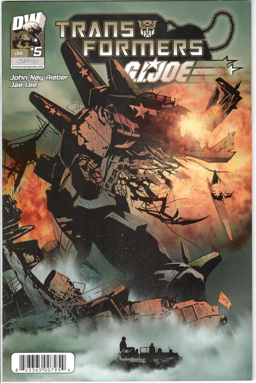 Transformers GI Joe ( 2003 Series) #5 NM- 9.2