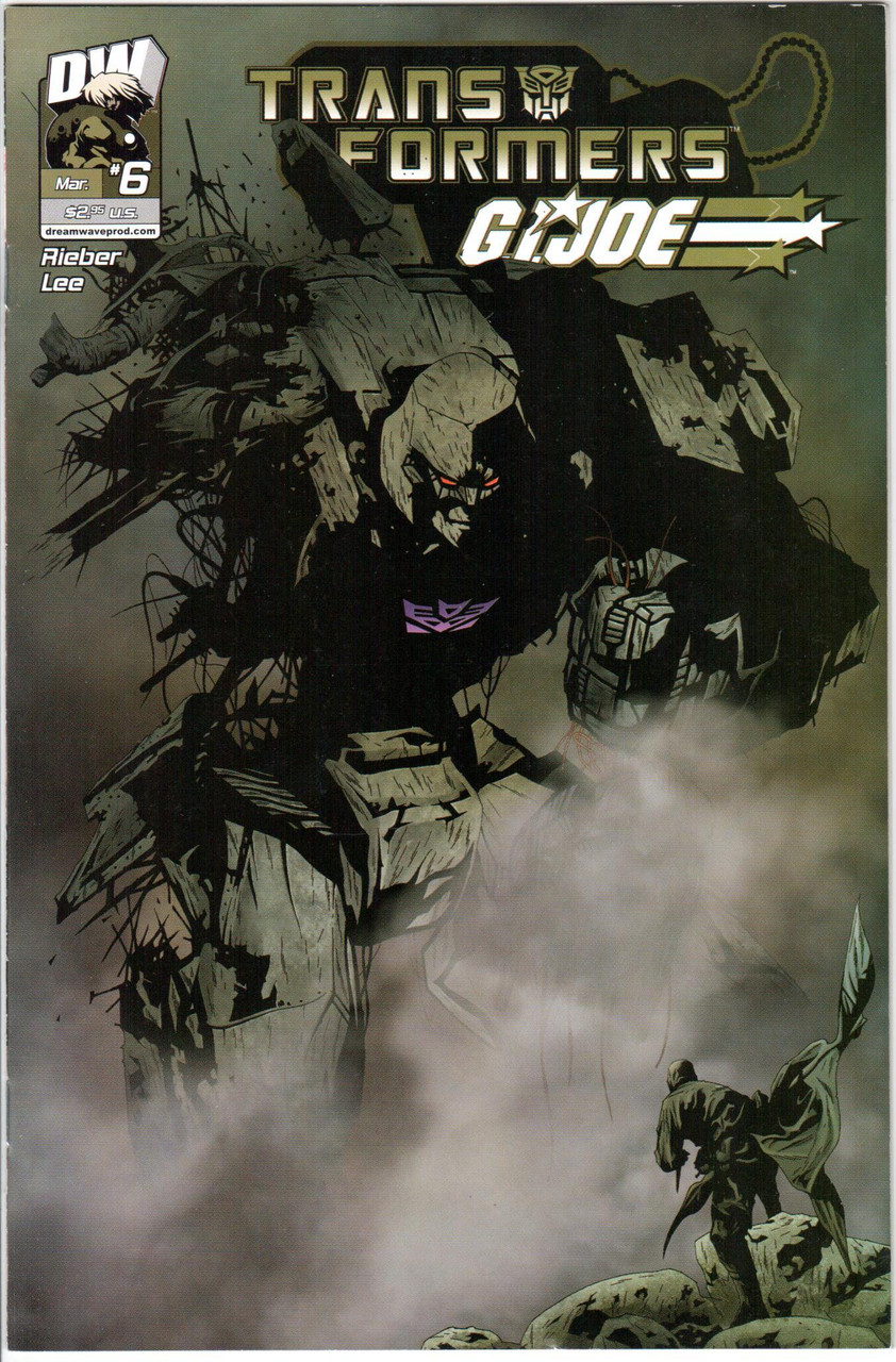 Transformers GI Joe ( 2003 Series) #6 NM- 9.2