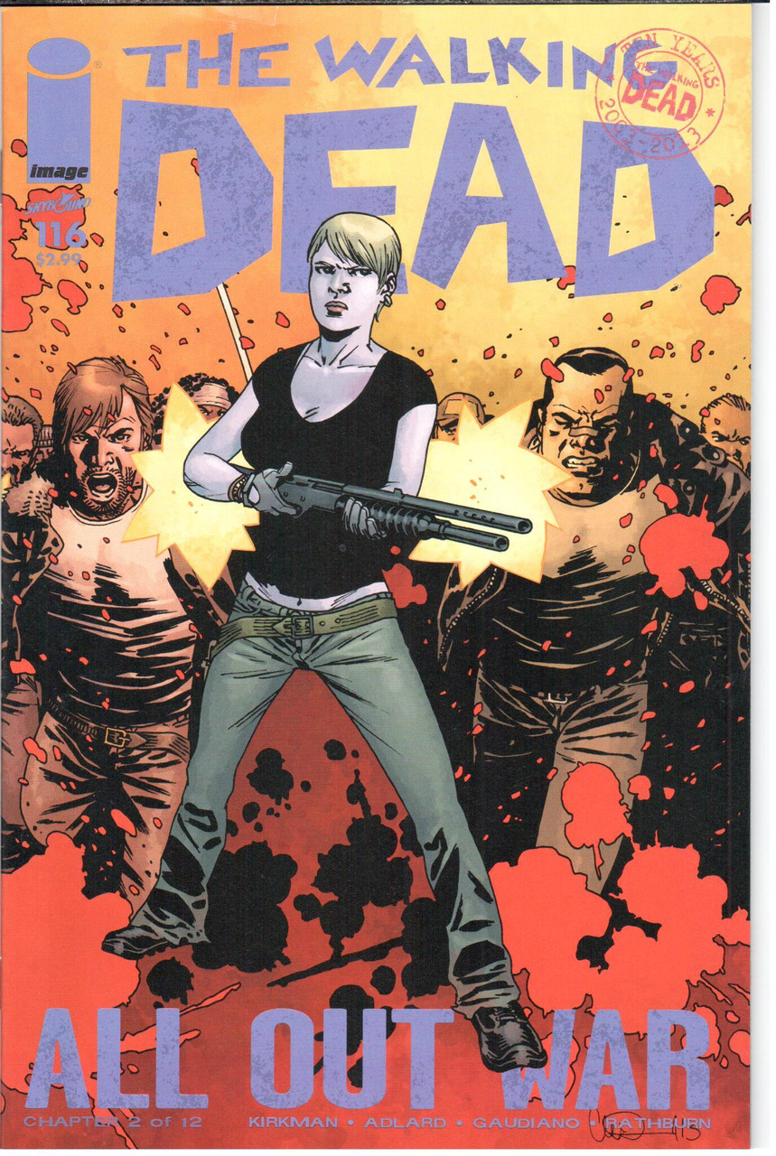 Walking Dead (2003 Series) #116 B Variant NM- 9.2