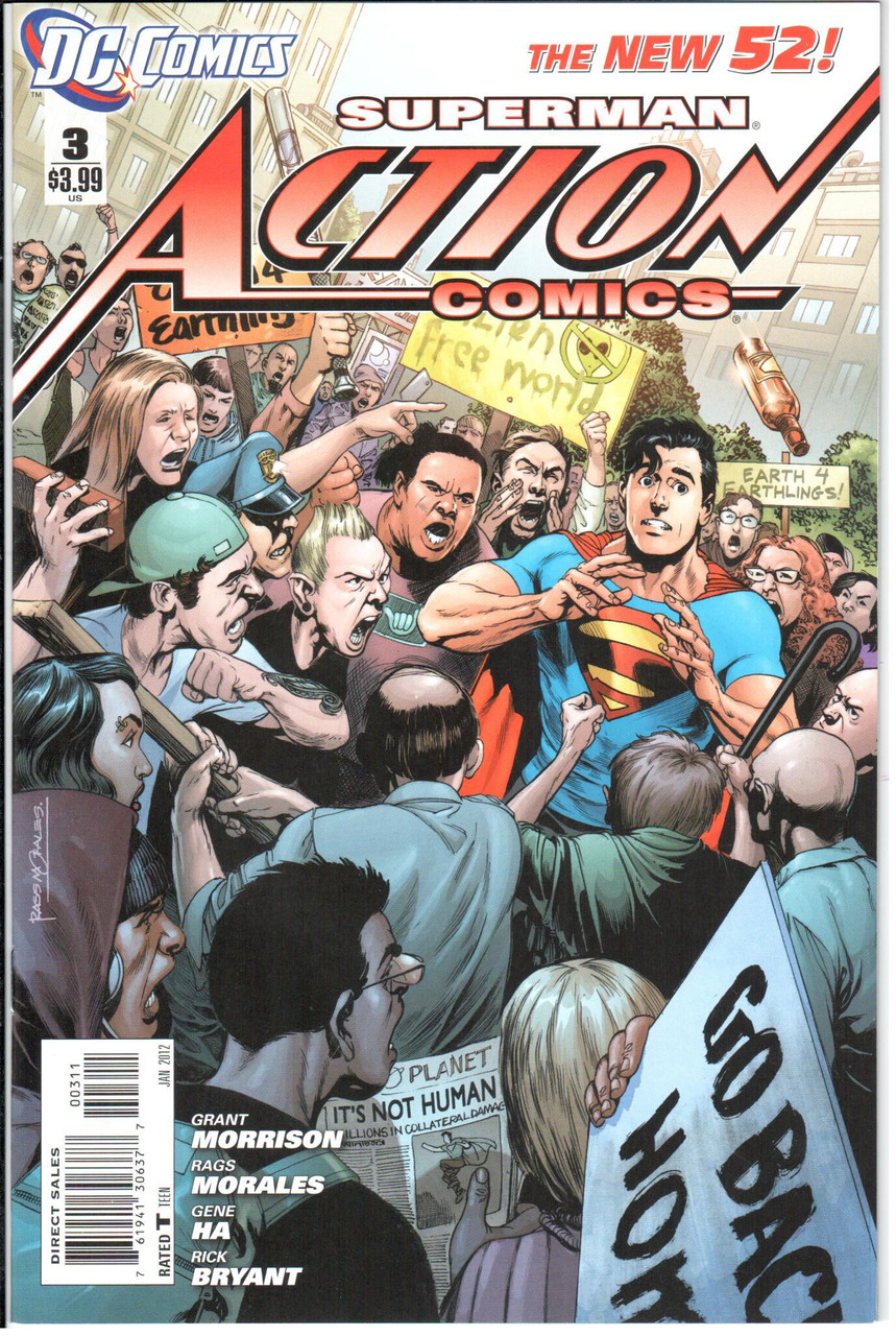 Action Comics (2011 Series) #3A NM- 9.2