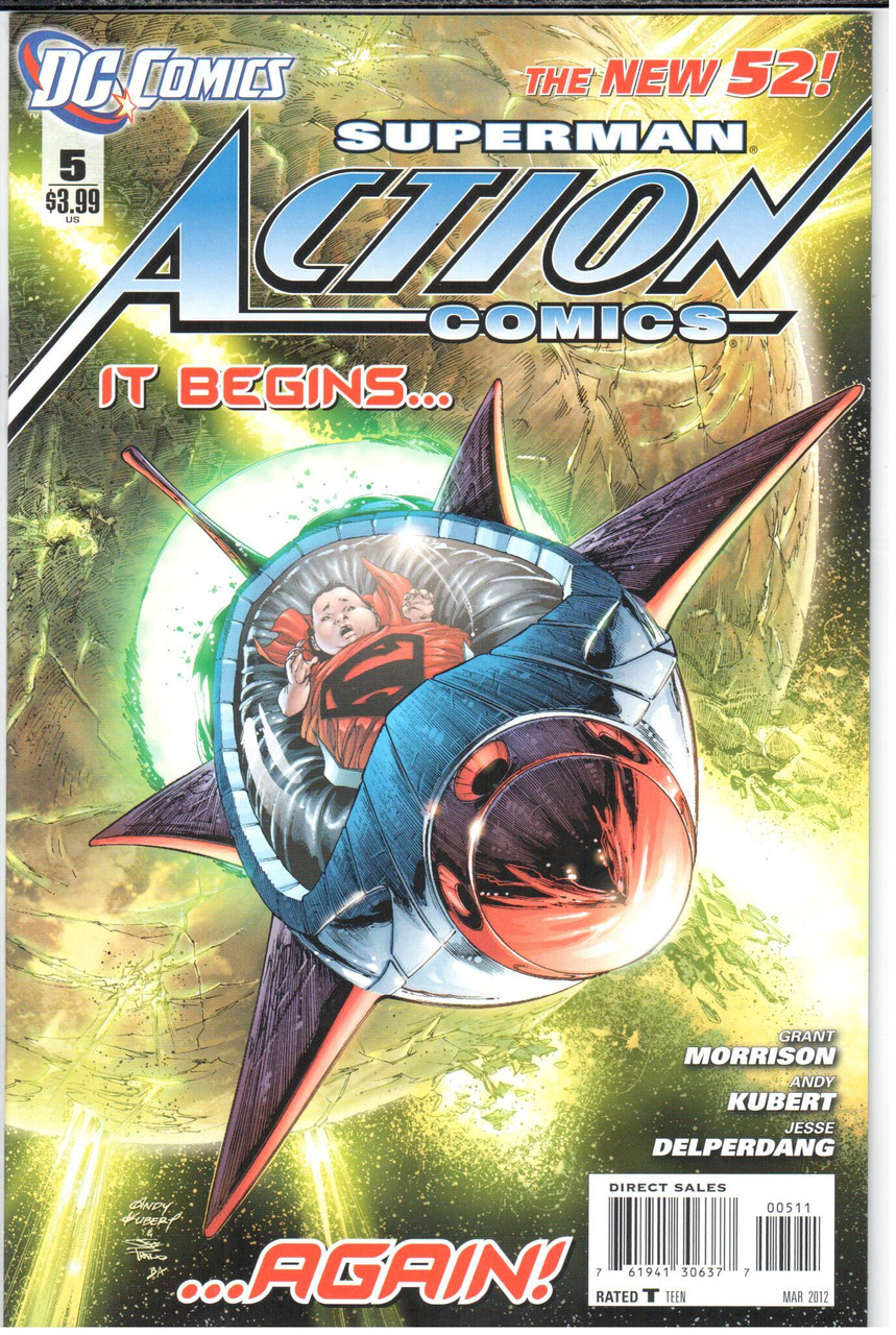 Action Comics (2011 Series) #5 NM- 9.2