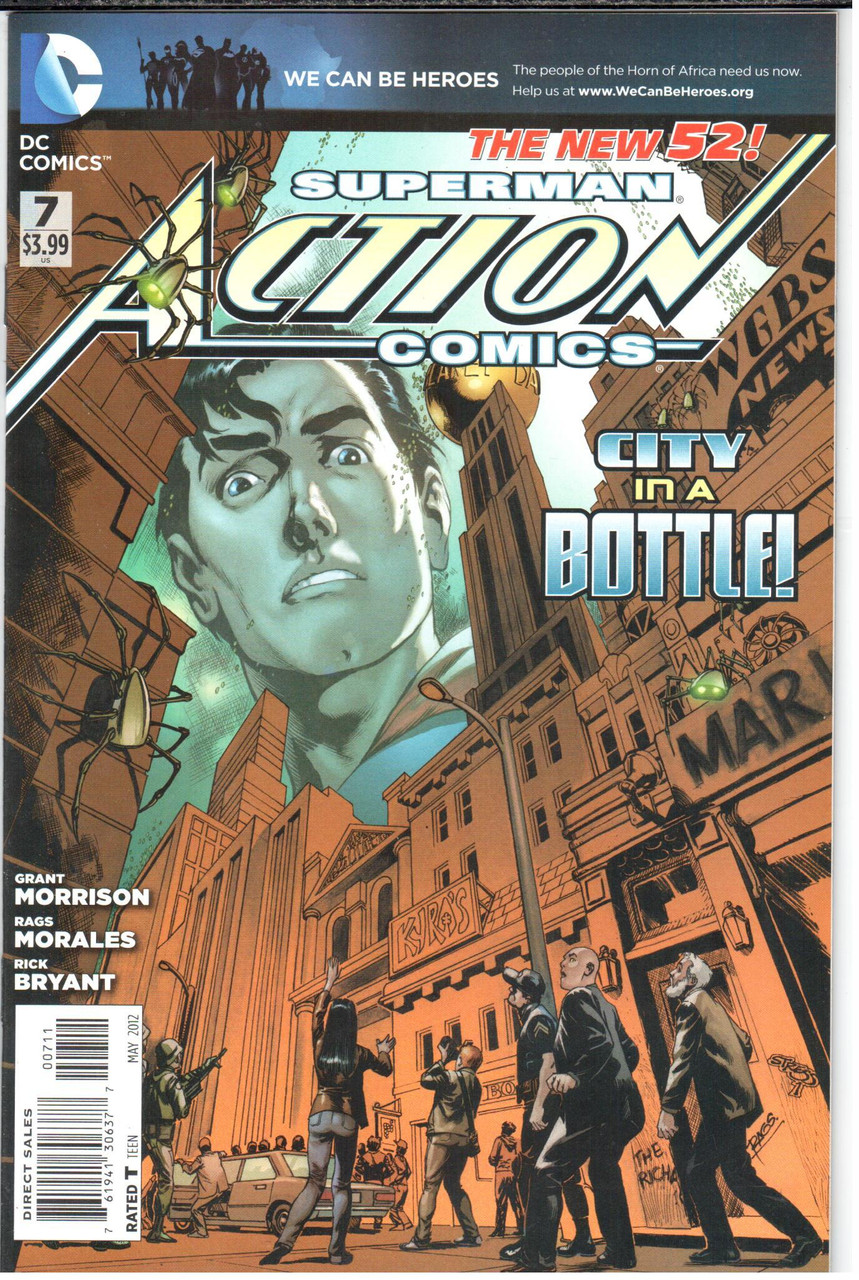 Action Comics (2011 Series) #7 NM- 9.2