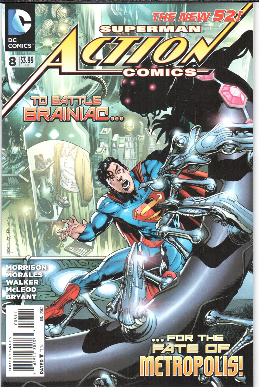 Action Comics (2011 Series) #8 NM- 9.2