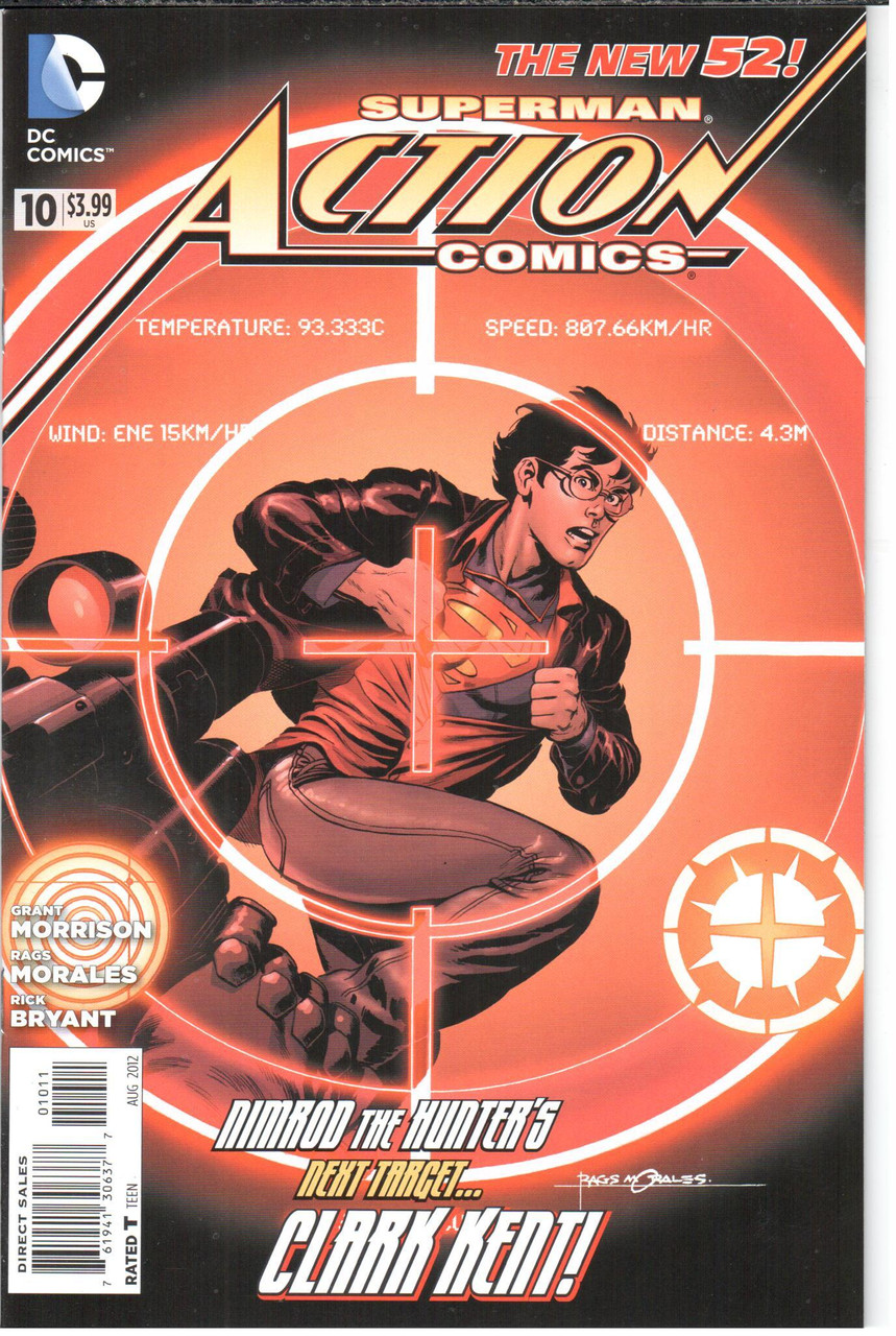 Action Comics (2011 Series) #10 NM- 9.2