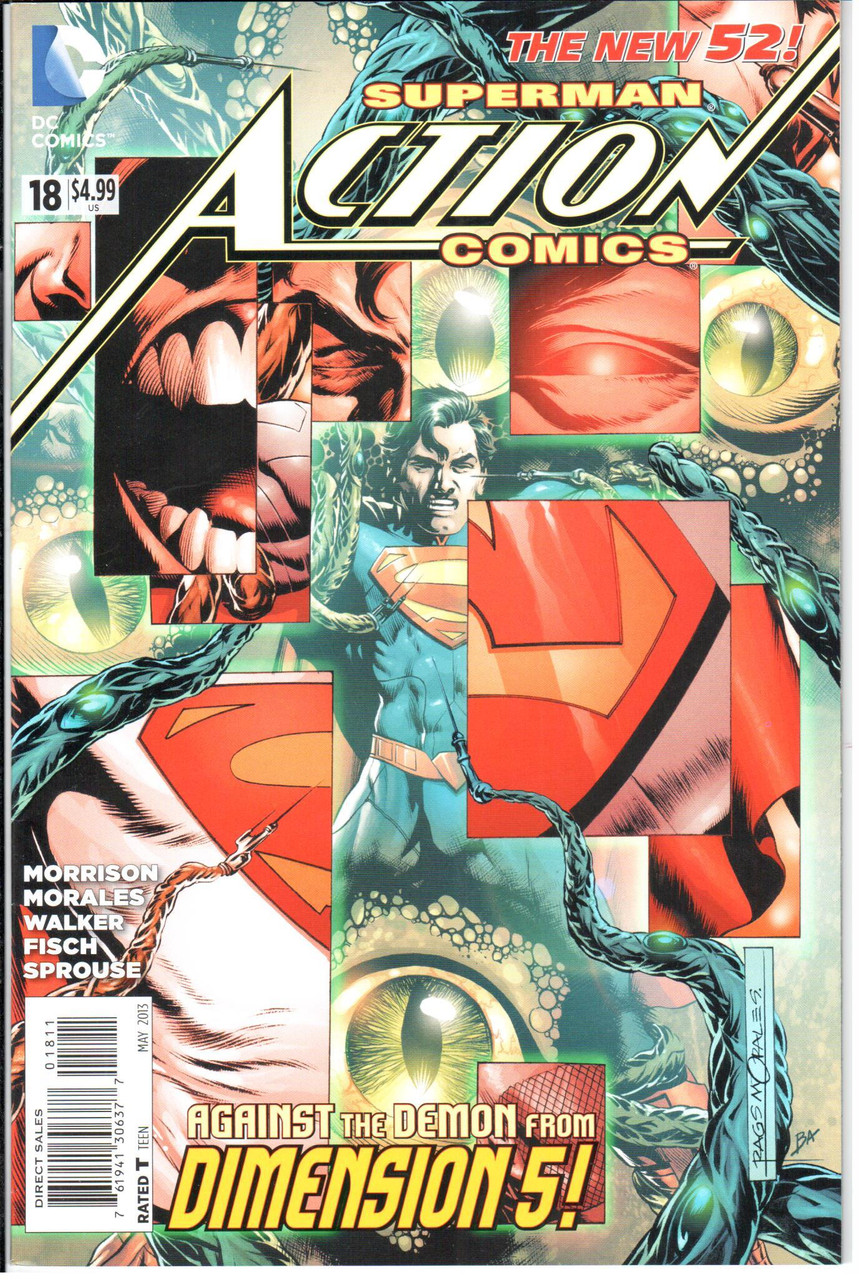 Action Comics (2011 Series) #18 NM- 9.2