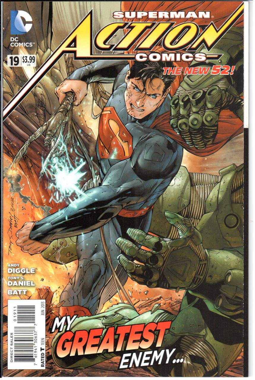 Action Comics (2011 Series) #19 NM- 9.2