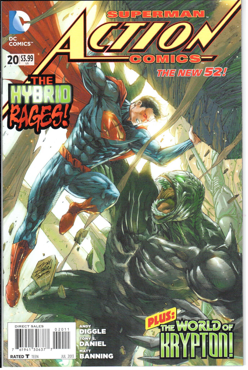 Action Comics (2011 Series) #20 NM- 9.2