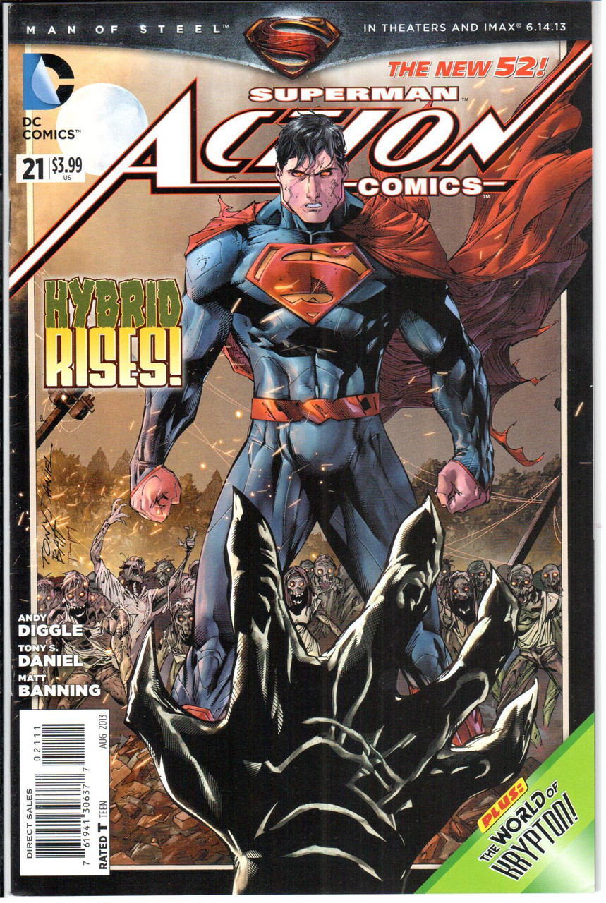 Action Comics (2011 Series) #21 NM- 9.2