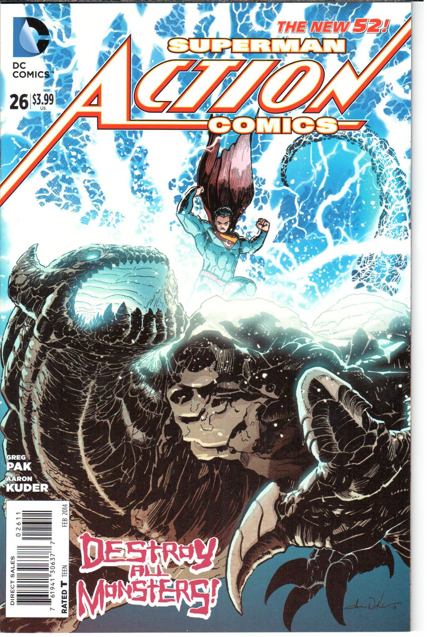 Action Comics (2011 Series) #26 NM- 9.2