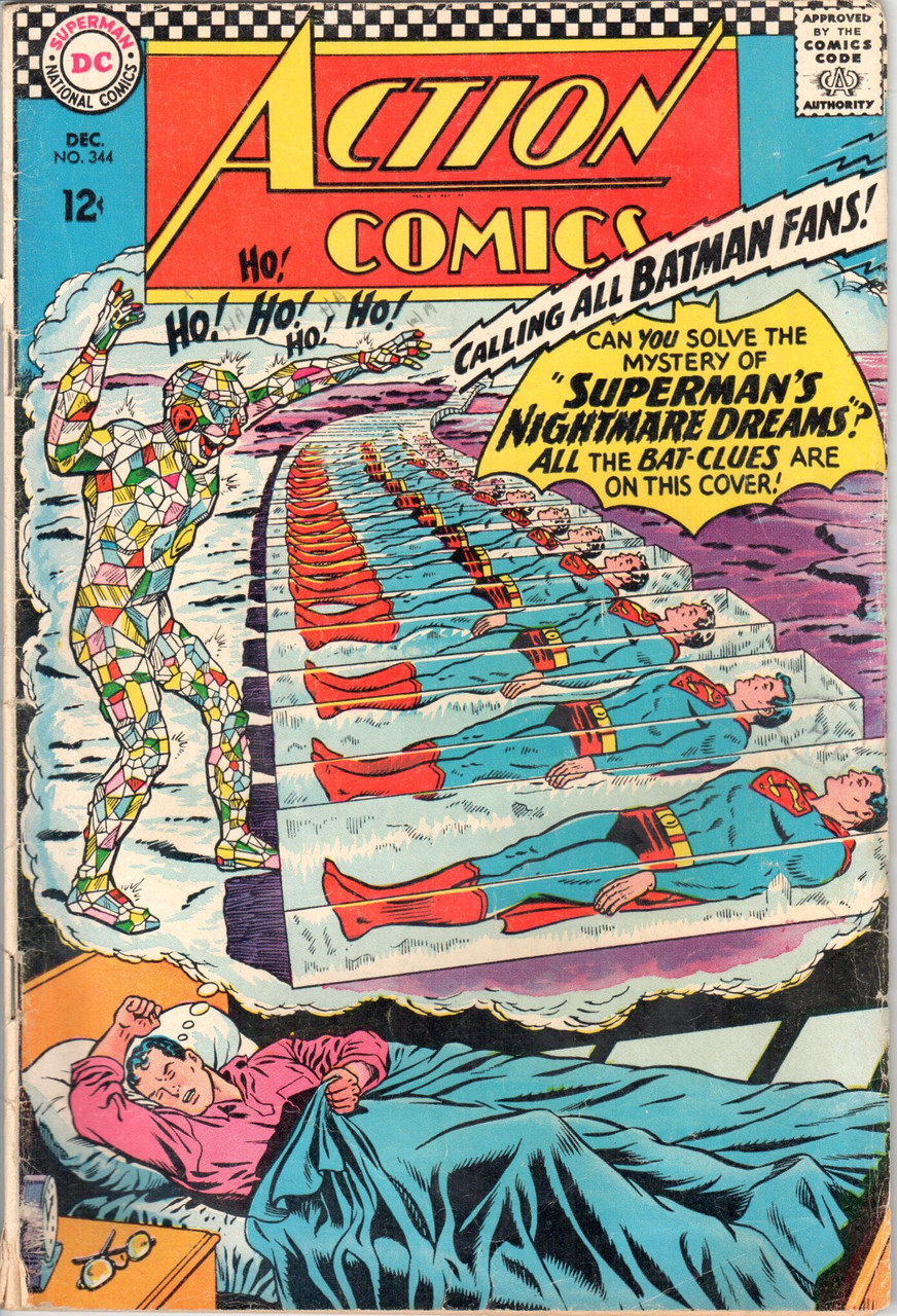 Action Comics (1938 Series) #344 VG- 3.5