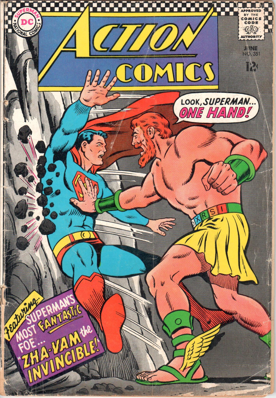 Action Comics (1938 Series) #351 VG- 3.5