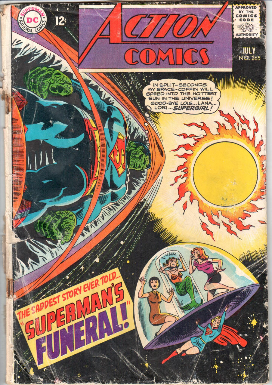 Action Comics (1938 Series) #365 FR 1.0