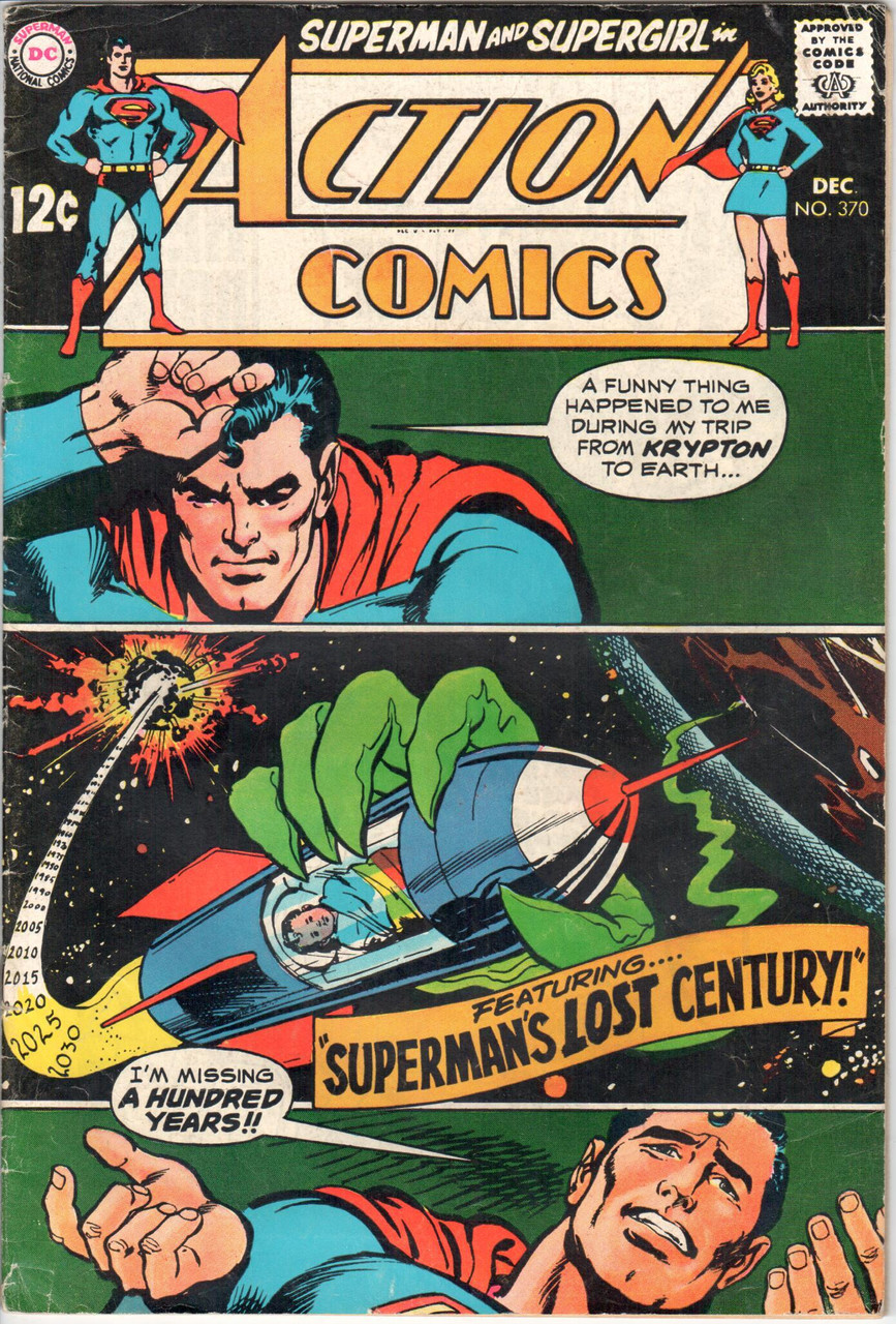 Action Comics (1938 Series) #370 FN- 5.5
