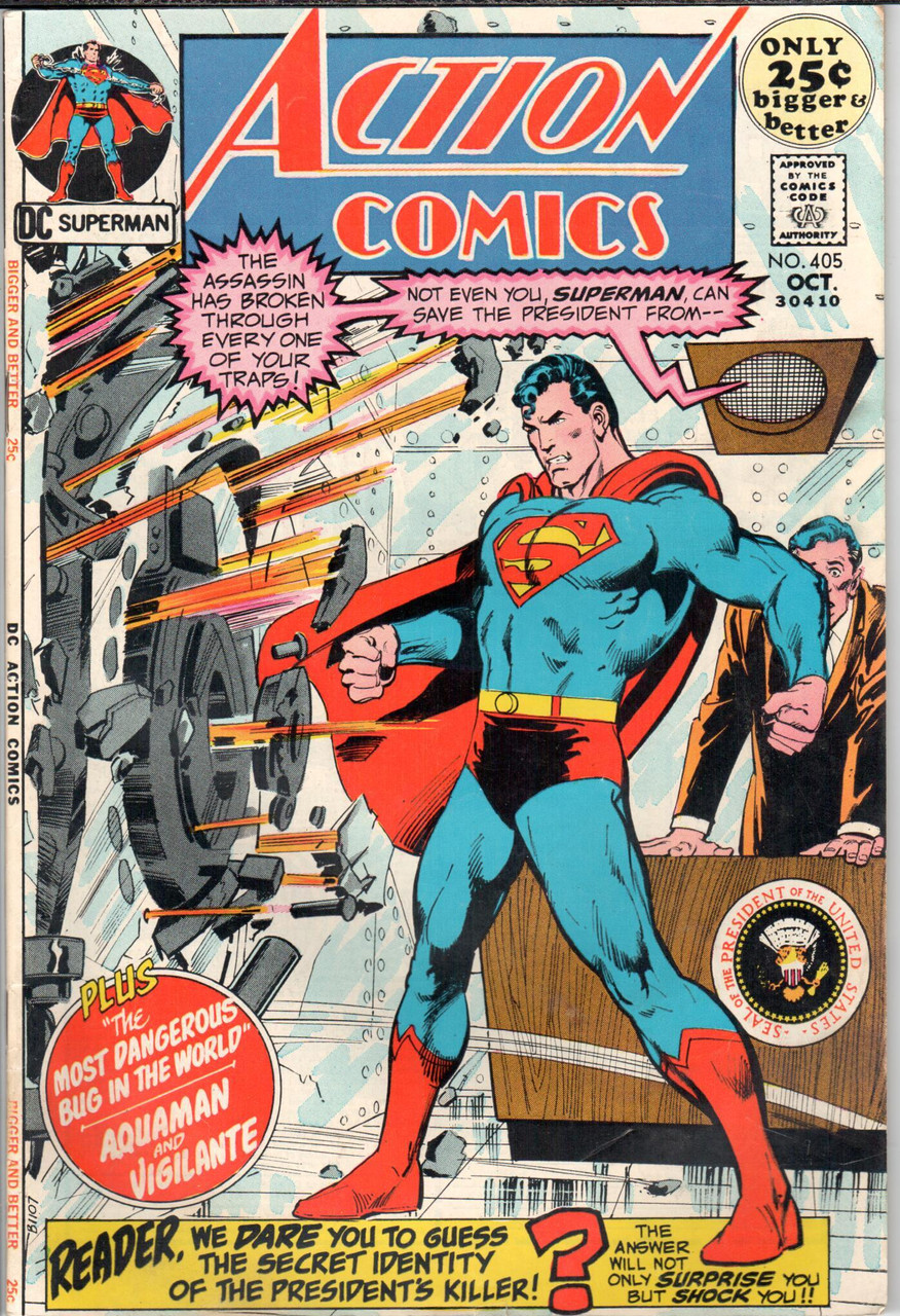 Action Comics (1938 Series) #405 VF 8.0