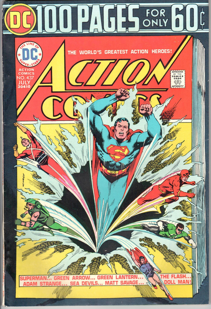Action Comics (1938 Series) #437 VF 8.0