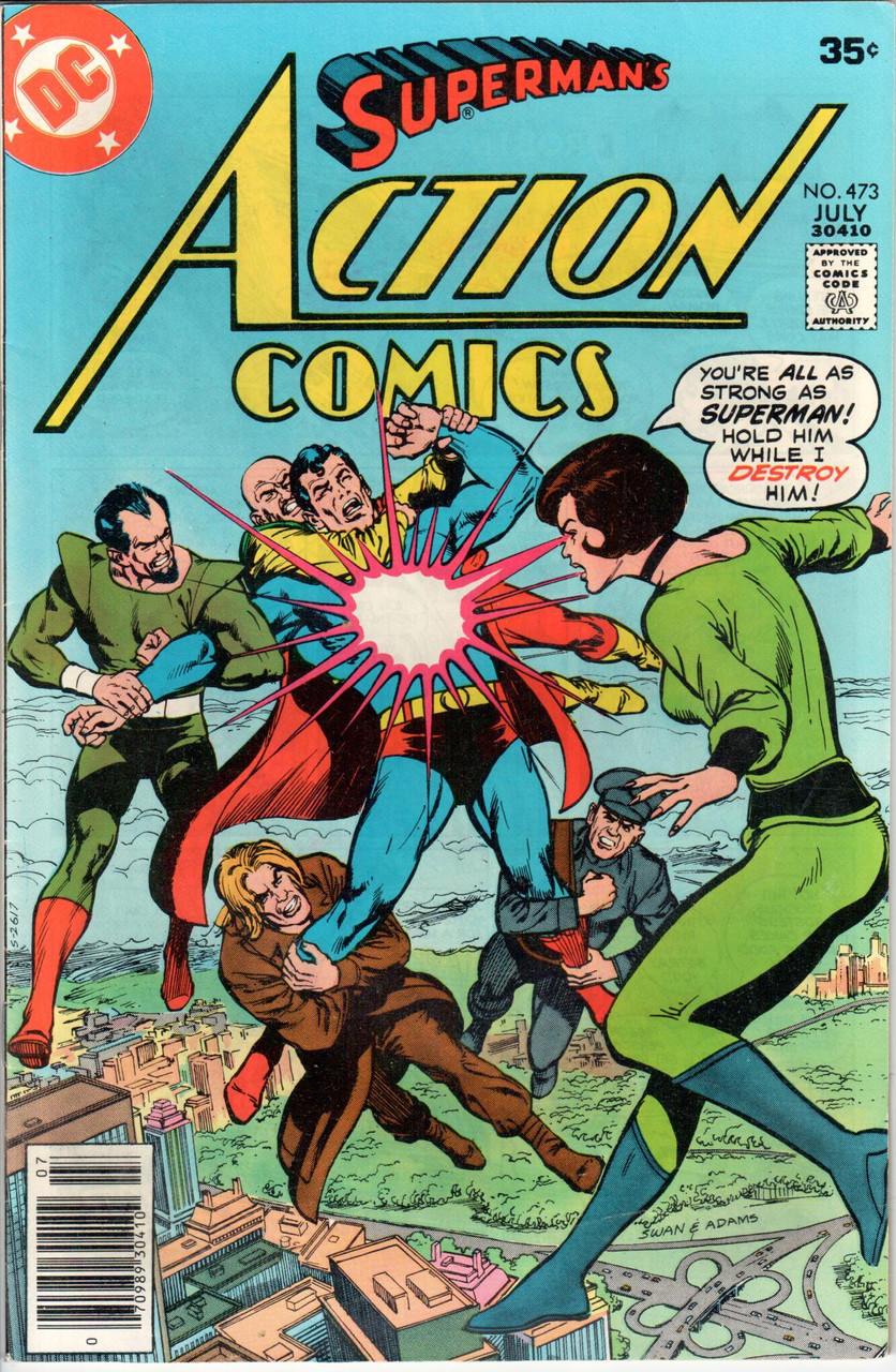 Action Comics (1938 Series) #473 NM- 9.2