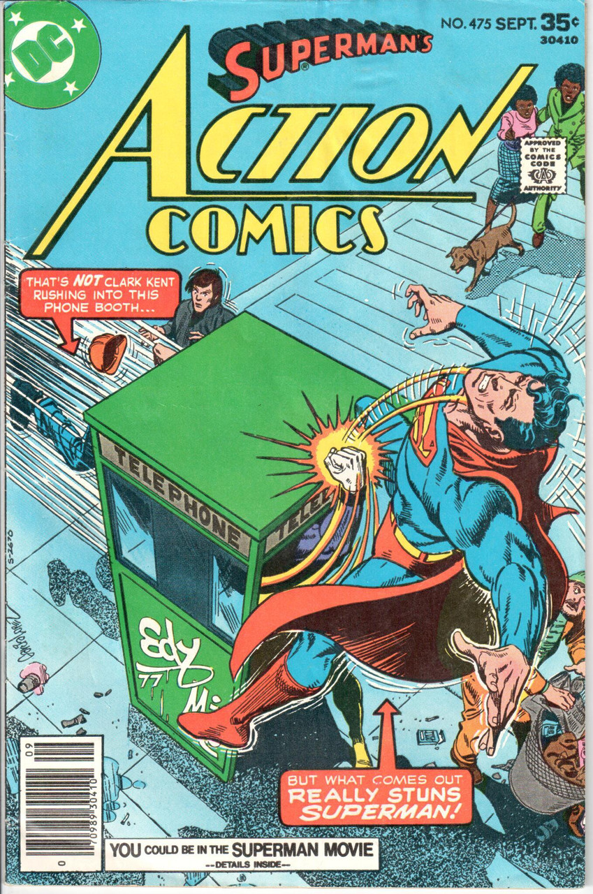 Action Comics (1938 Series) #475 FN/VF 7.0