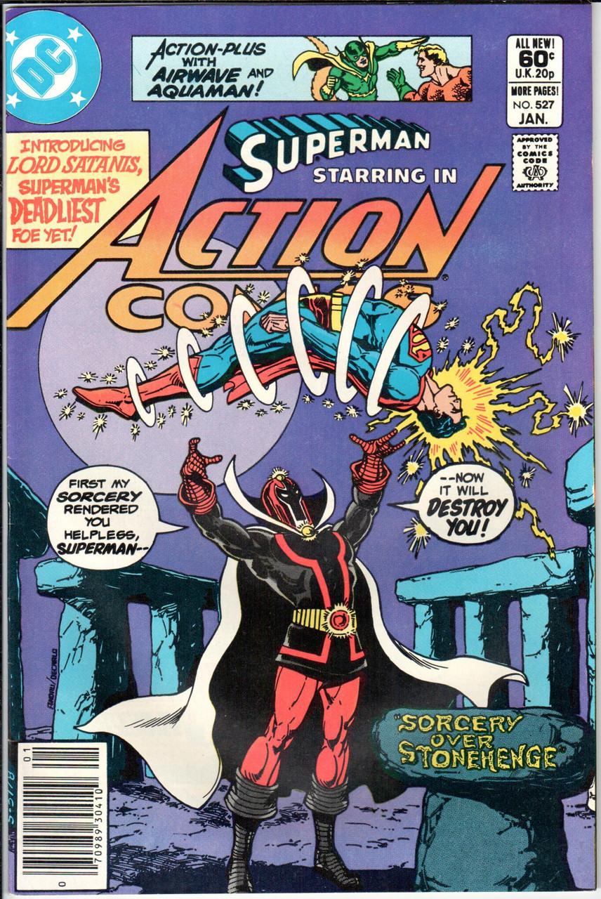 Action Comics (1938 Series) #527 NM- 9.2