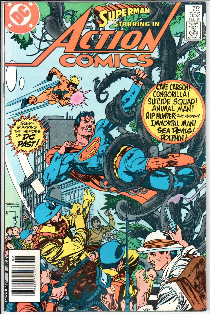 Action Comics (1938 Series) #552 NM- 9.2