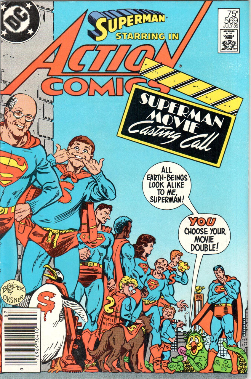 Action Comics (1938 Series) #569 VF 8.0