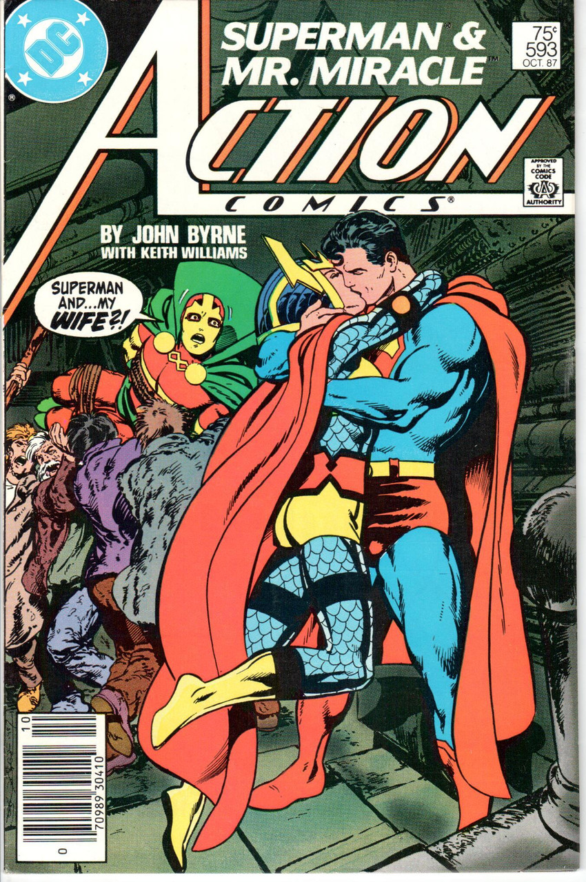 Action Comics (1938 Series) #593 NM- 9.2