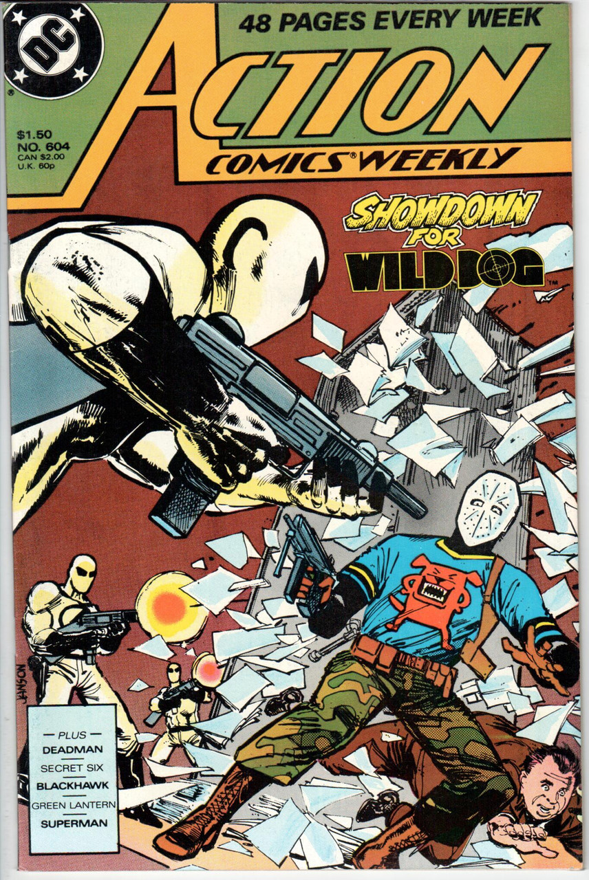 Action Comics (1938 Series) #604 NM- 9.2