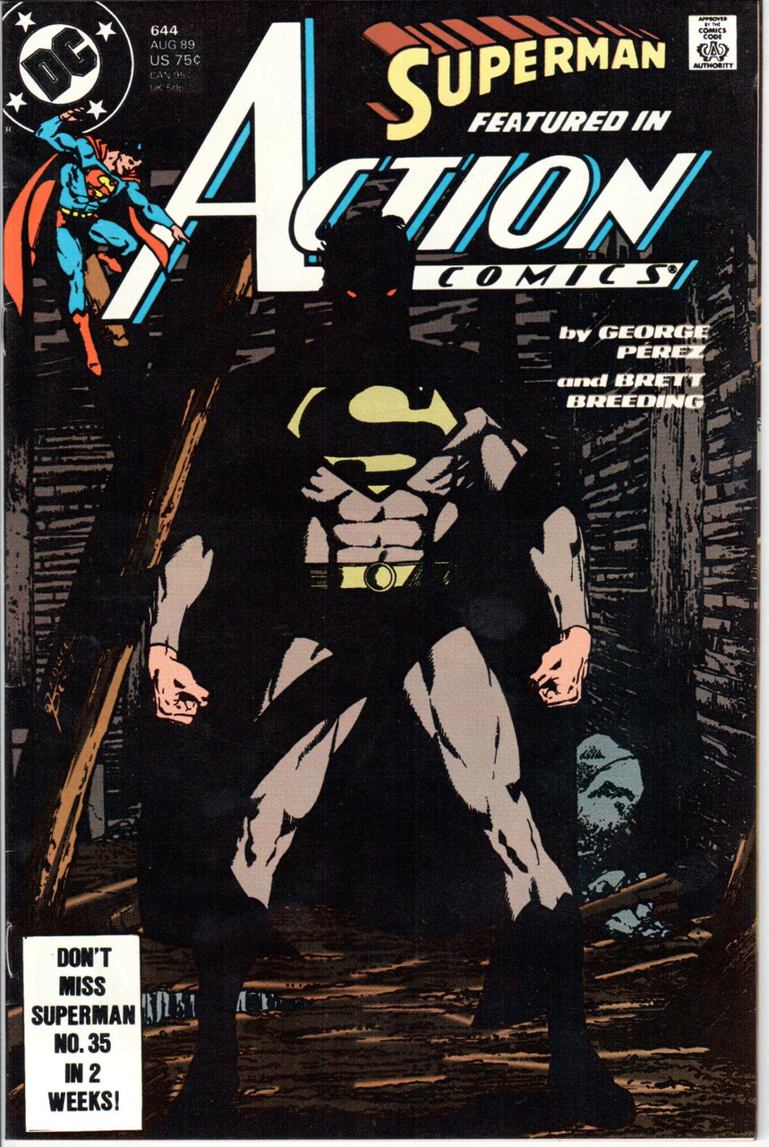 Action Comics (1938 Series) #644 NM- 9.2