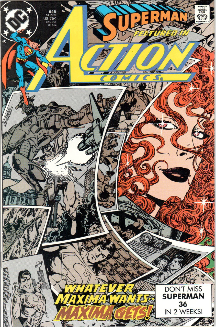 Action Comics (1938 Series) #645 NM- 9.2