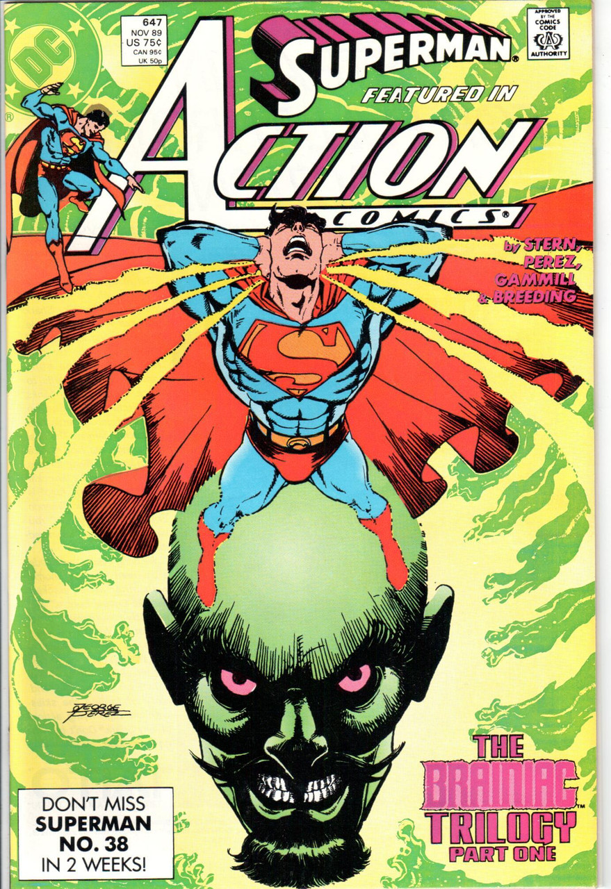 Action Comics (1938 Series) #647 NM- 9.2