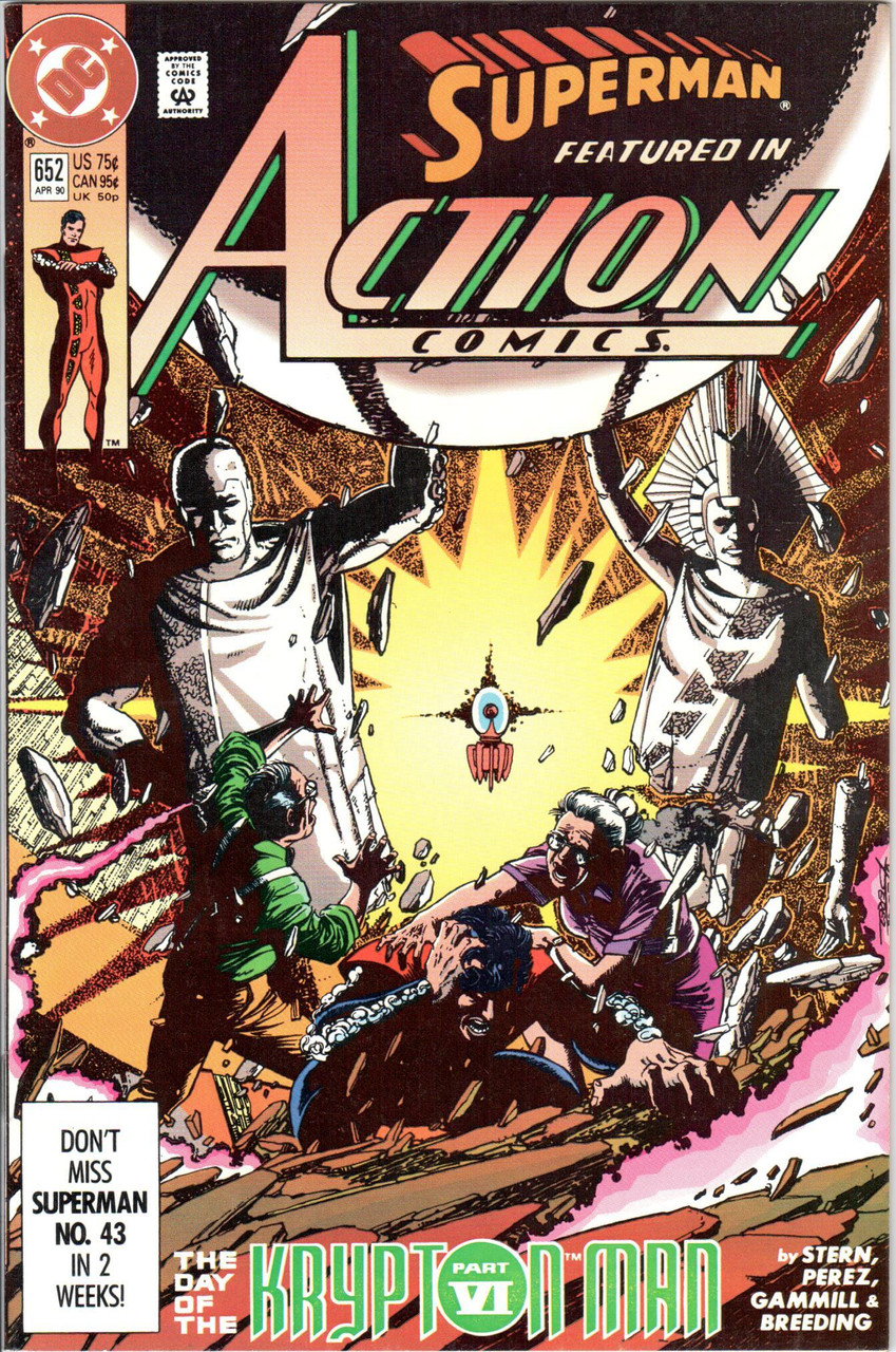 Action Comics (1938 Series) #652 NM- 9.2