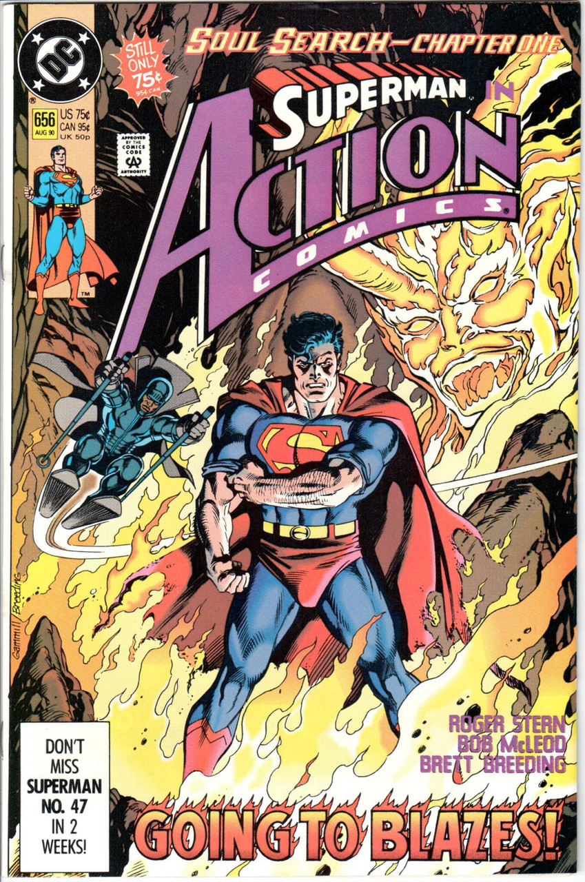 Action Comics (1938 Series) #656 NM- 9.2