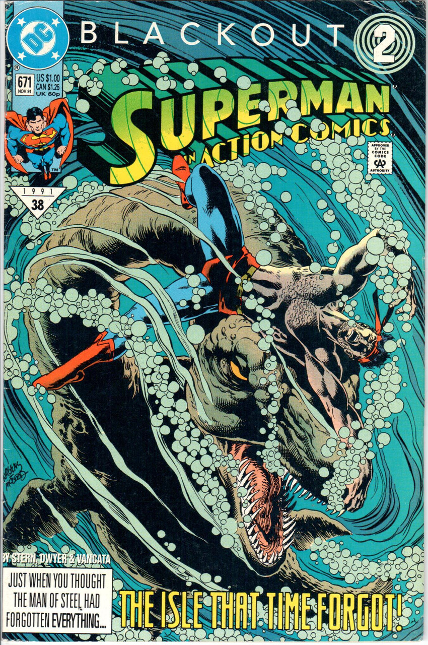 Action Comics (1938 Series) #671 VF 8.0