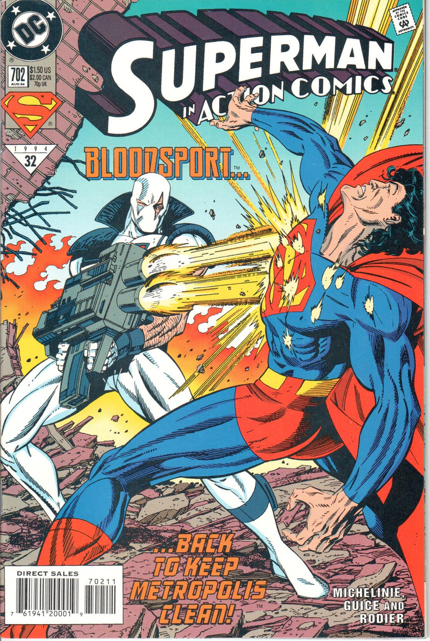 Action Comics (1938 Series) #702 NM- 9.2