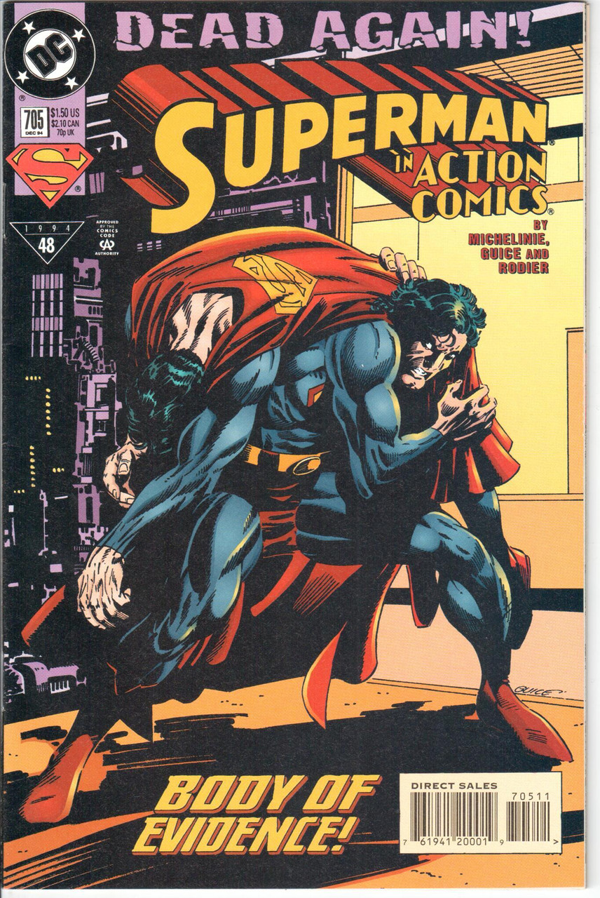 Action Comics (1938 Series) #705 NM- 9.2