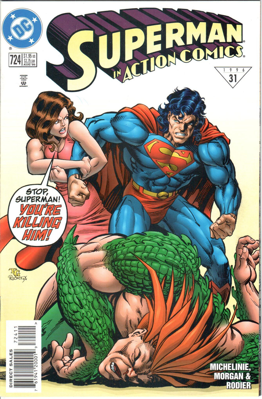 Action Comics (1938 Series) #724 NM- 9.2