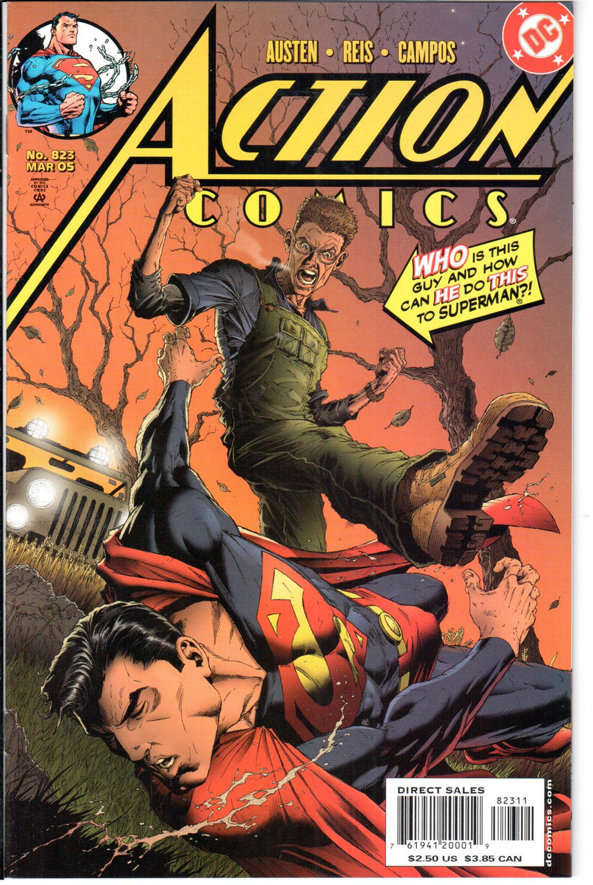 Action Comics (1938 Series) #823 NM- 9.2
