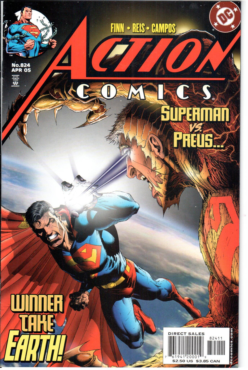 Action Comics (1938 Series) #824 NM- 9.2