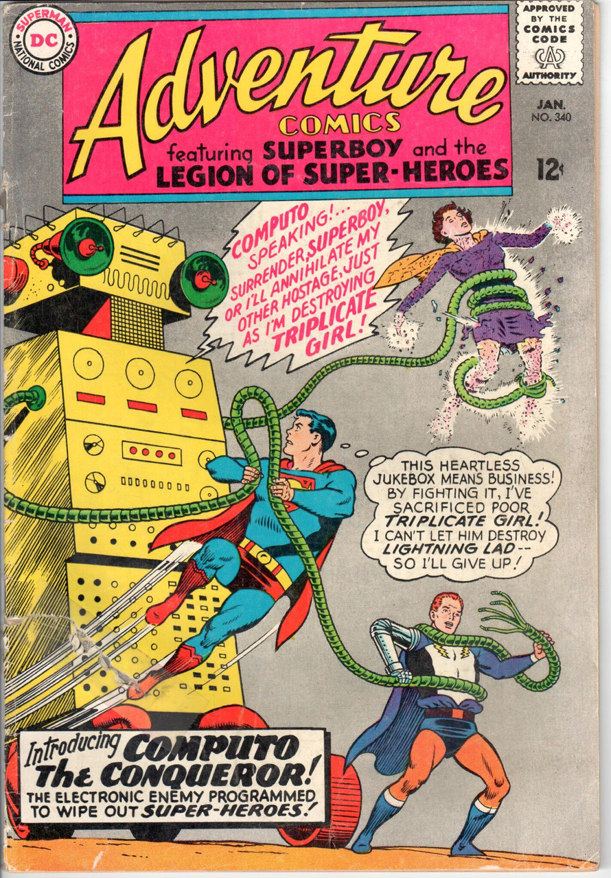 Adventure Comics (1938 Series) #340 GD 2.0