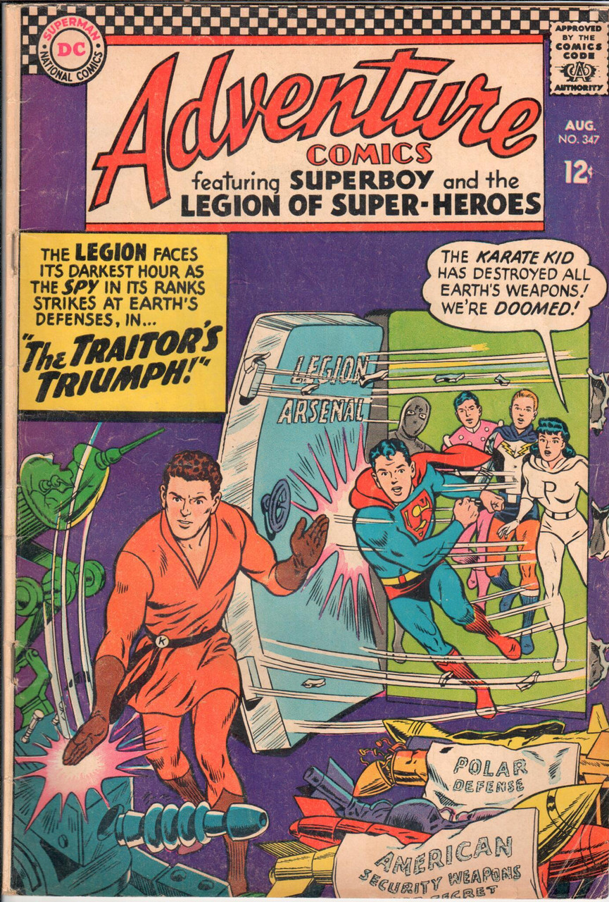 Adventure Comics (1938 Series) #347 VG+ 4.5