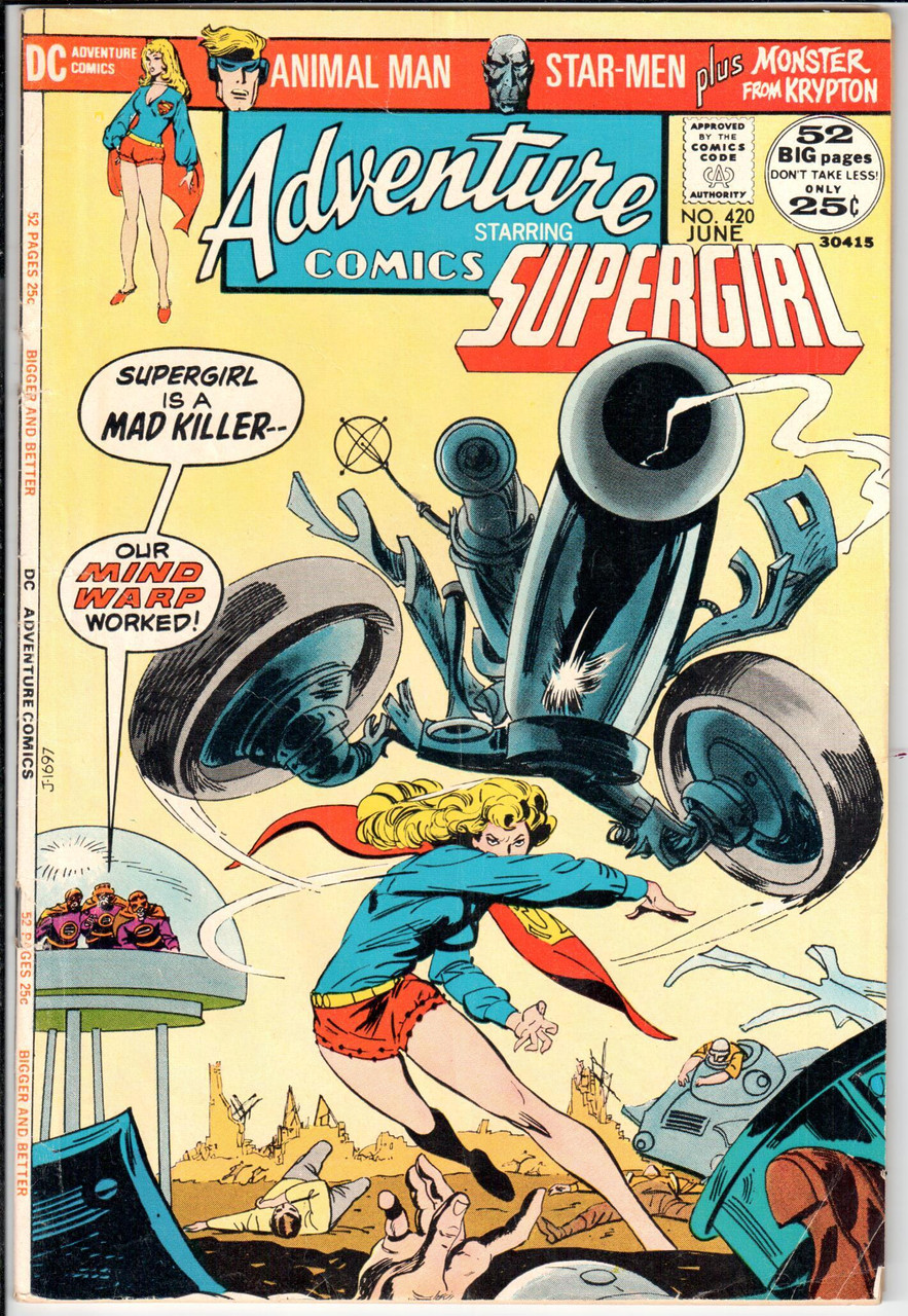 Adventure Comics (1938 Series) #420 FN- 5.5