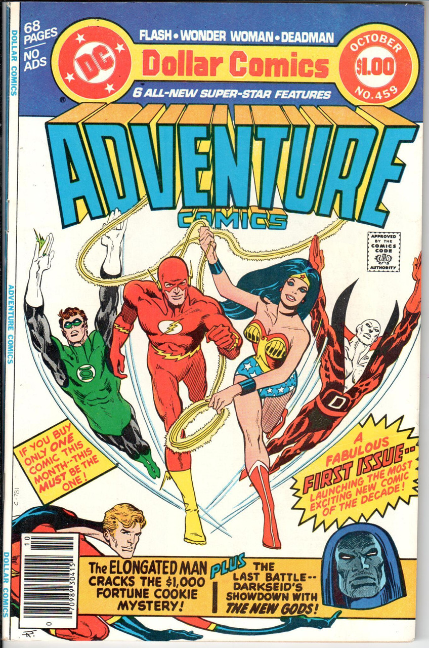 Adventure Comics (1938 Series) #459 Newsstand VF- 7.5