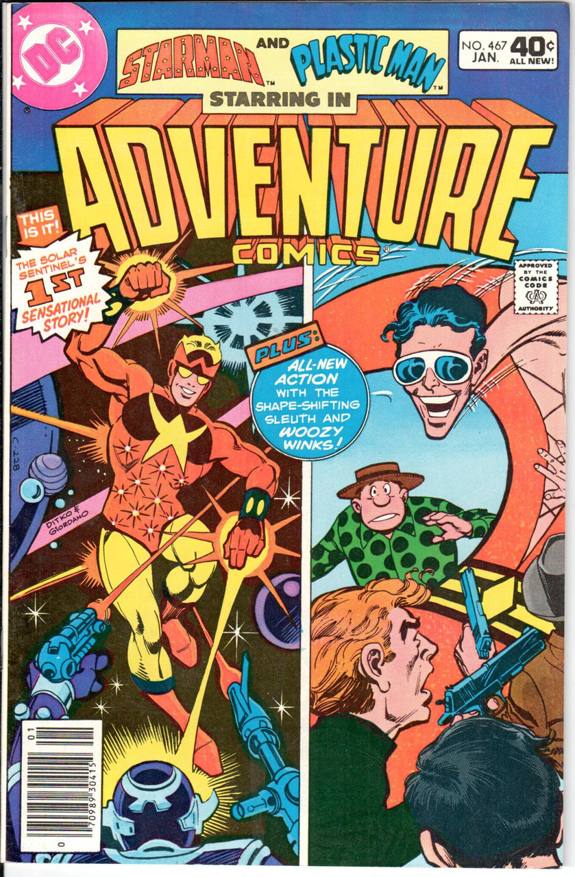 Adventure Comics (1938 Series) #467 Newsstand NM- 9.2