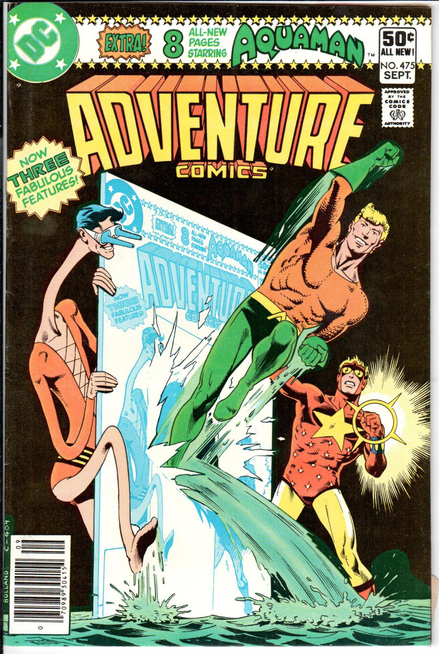 Adventure Comics (1938 Series) #475 Newsstand VF 8.0